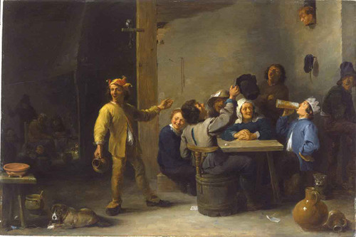 Peasants Celebrating Twelth Night By David Teniers The Younger Peasants Celebrating Twelth Night By David Teniers The Younger