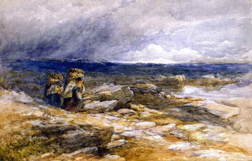 Peat Gatherers By David Cox By David Cox
