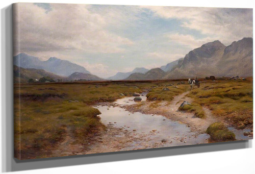 Peat Moss, Poolewe By Joseph Farquharson Peat Moss, Poolewe By Joseph Farquharson