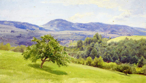 Peterborough, New Hampshire By William Trost Richards By William Trost Richards Peterborough, New Hampshire By William Trost Richards By William Trost Richards