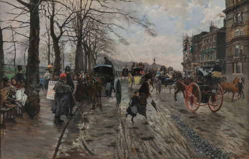 Piccadilly By Giuseppe De Nittis