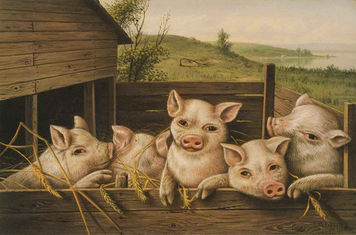 Pig Pen By Levi Wells Prentice By Levi Wells Prentice