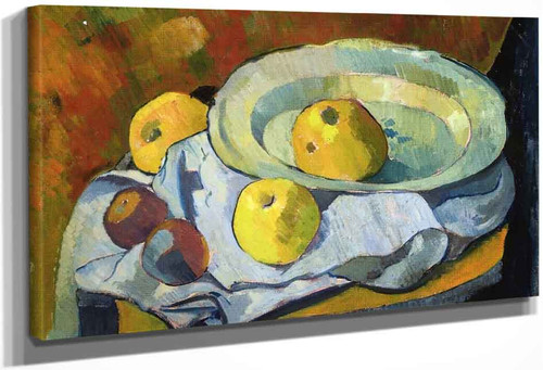 Plate Of Apples By Paul Serusier