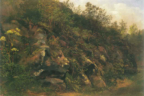Plauenscher Grund By Johan Christian Dahl By Johan Christian Dahl