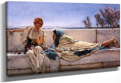 Pleading By Sir Lawrence Alma Tadema Print or Oil Painting