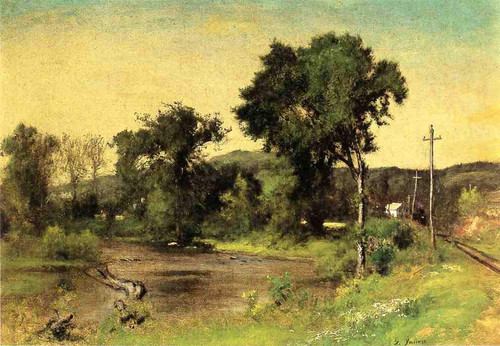 Pompton Junction By George Inness By George Inness