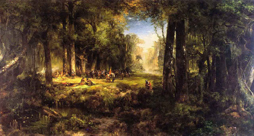 Ponce De Leon In Florida By Thomas Moran