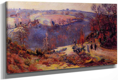Pont Charraud Hoarfrost By Armand Guillaumin
