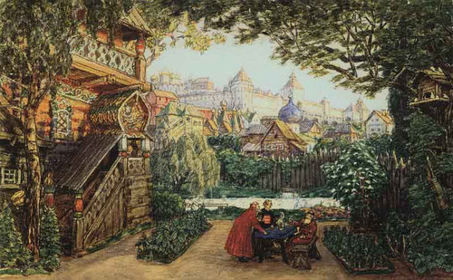 Prince Zhemchuzhny's Garden By Apollinari Vasnetsov