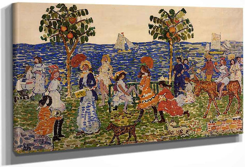 Promenade By Maurice Prendergast