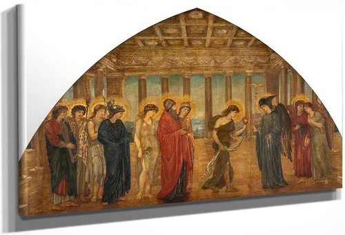 Psyche Entering The Portals Of Olympus By Sir Edward Burne Jones