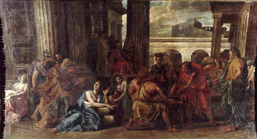 Queen's Guard Room Alexander Severus Had Distributed Wheat To The People Of Rome By Noel Coypel I