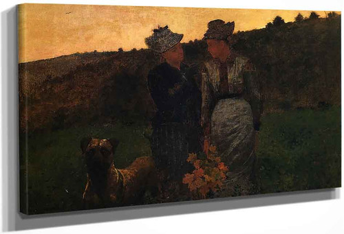 Rab And The Girls By Winslow Homer