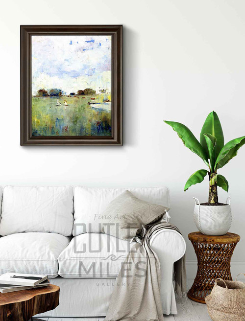 A Grey Day By Charles Conder By Charles Conder