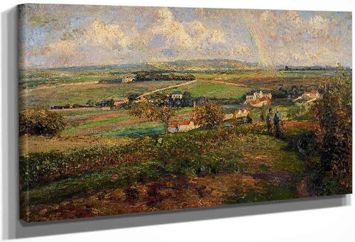 Rainbow, Pontoise By Camille Pissarro