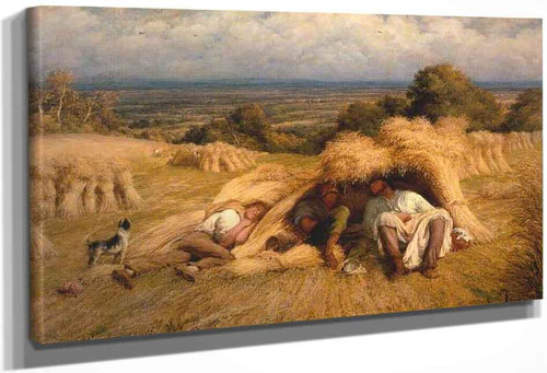 Reapers, Noonday Rest By John Linnell By John Linnell