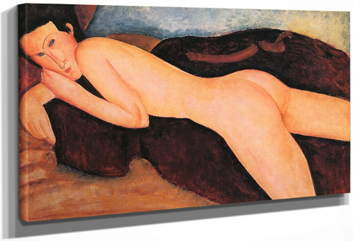 Reclining Nude From The Back By Amedeo Modigliani