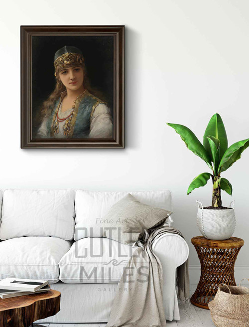 A Harem Beauty 1 By Emile Eisman Semenowsky