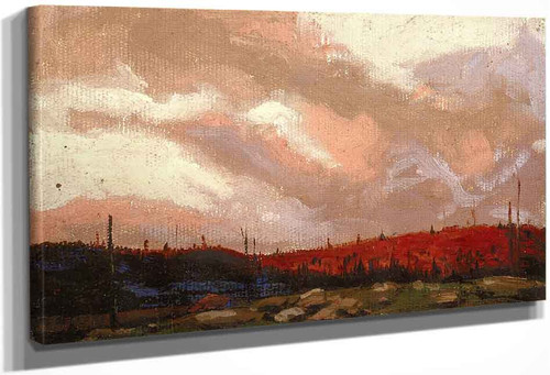 Red Forest By Tom Thomson(Canadian, 1877 1917)