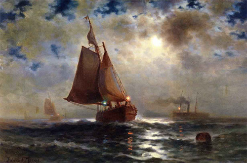 Red Light, Green Light By Edward Moran