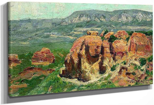 Red Rocks In Kislovodsk By Apollinari Vasnetsov