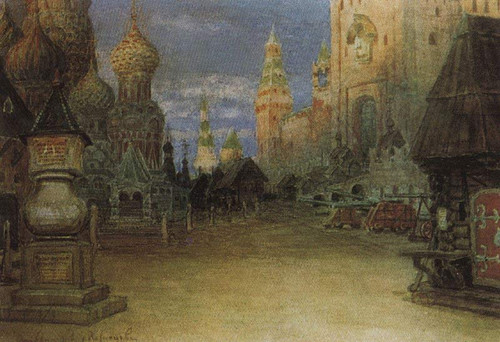 Red Square By Apollinari Vasnetsov