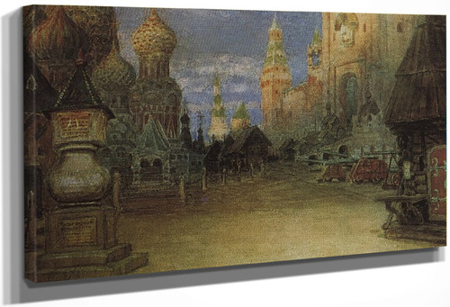 Red Square By Apollinari Vasnetsov