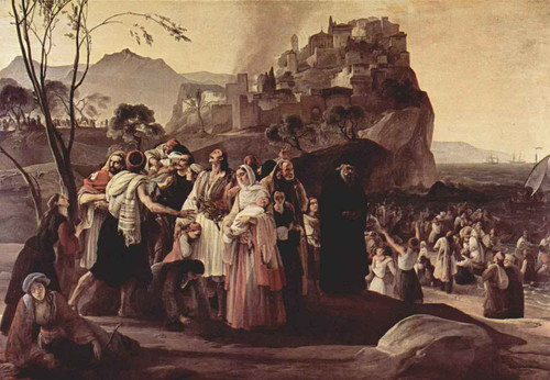 Refugees Of Parga By Francesco Paolo Hayez