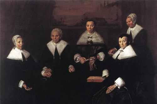 Regentesses Of The Old Men's Almshouse 1 By Frans Hals By Frans Hals