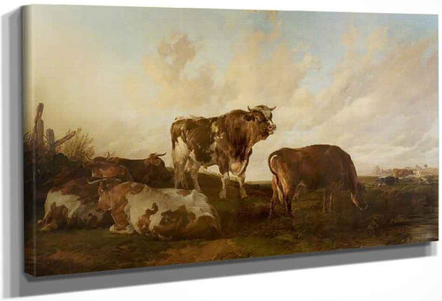 Repose In The Meadows1 By Thomas Sidney Cooper By Thomas Sidney Cooper