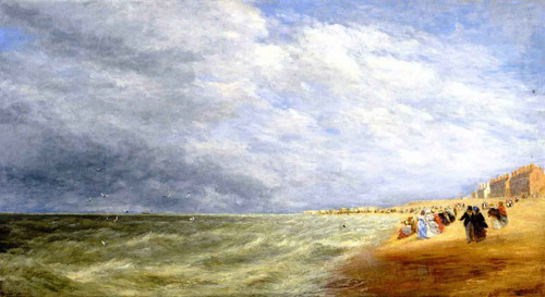 Rhyl Sands By David Cox By David Cox