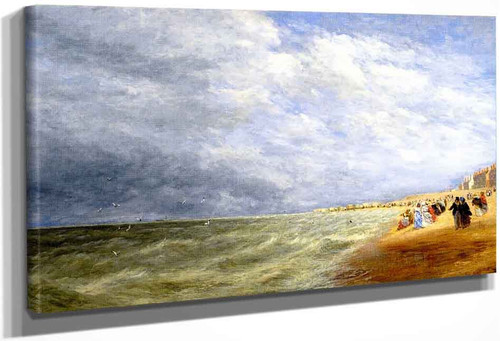 Rhyl Sands By David Cox By David Cox