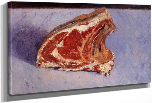 Rib Of Beef By Gustave Caillebotte