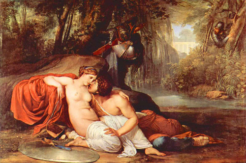 Rinaldo And Armida By Francesco Paolo Hayez