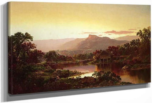 River View By William Louis Sonntag