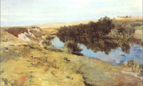Rivulet In The Menshovo By Constantin Alexeevich Korovin