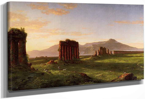 Roman Campagna By Thomas Cole By Thomas Cole
