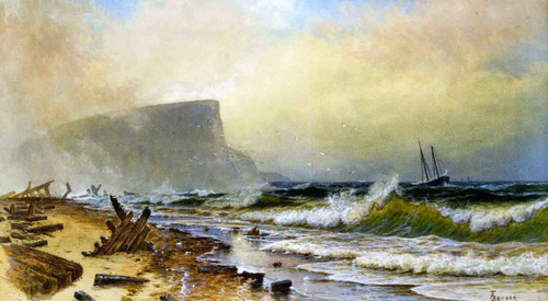 Rough Seas At Grand Manan By Alfred Thompson Bricher