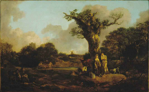 Rustic Courtship By Thomas Gainsborough By Thomas Gainsborough