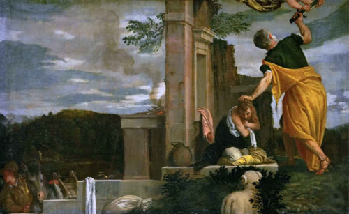 Sacrifice Of Isaac By Paolo Veronese