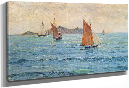 Sailboats By Maxime Maufra By Maxime Maufra