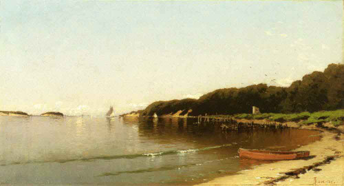 Sailing Off The New England Coast By Alfred Thompson Bricher