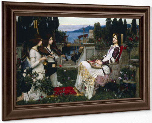 Saint Cecilia by John William Waterhouse