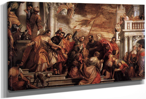 Saint Mark And Saint Marcellinus Being Led To Martyrdom By Paolo Veronese