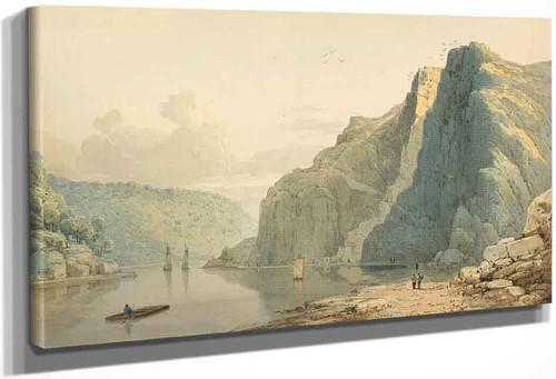 Saint Vincent's Rocks And The Avon Gorge By Francis Danby