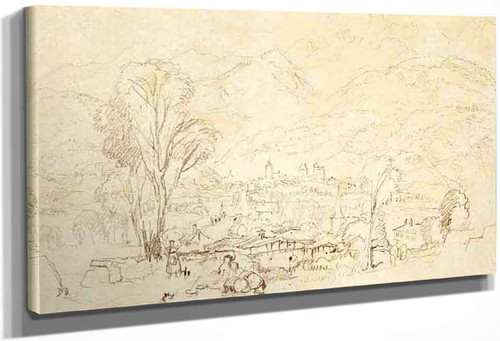 Sallanches, Near Chamonix, From St Martin By Joseph Mallord William Turner