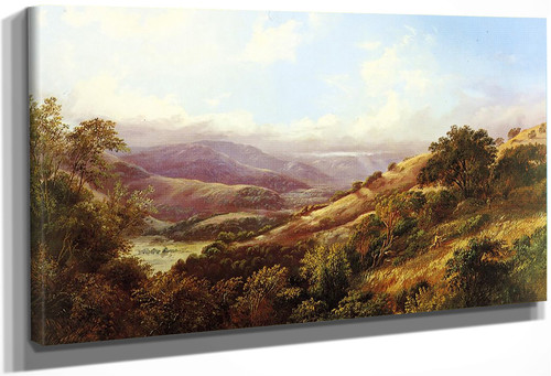 San Anselmo Valley Near San Rafael 0 By William Keith