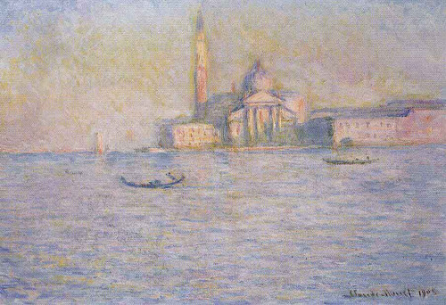 San Giorgio Maggiore By Claude Oscar Monet
