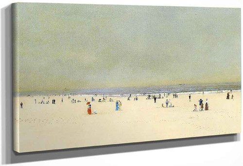 Sand, Sea And Sky A Summer Fantasy By John Atkinson Grimshaw By John Atkinson Grimshaw