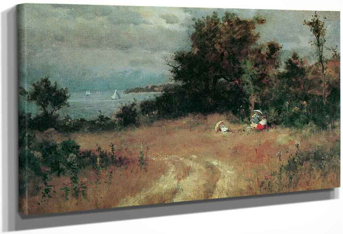 Sandy Hollow, Manchaset By Willard Leroy Metcalf